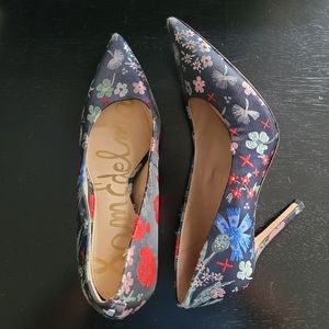 Sam Edelman Floral pump size 8